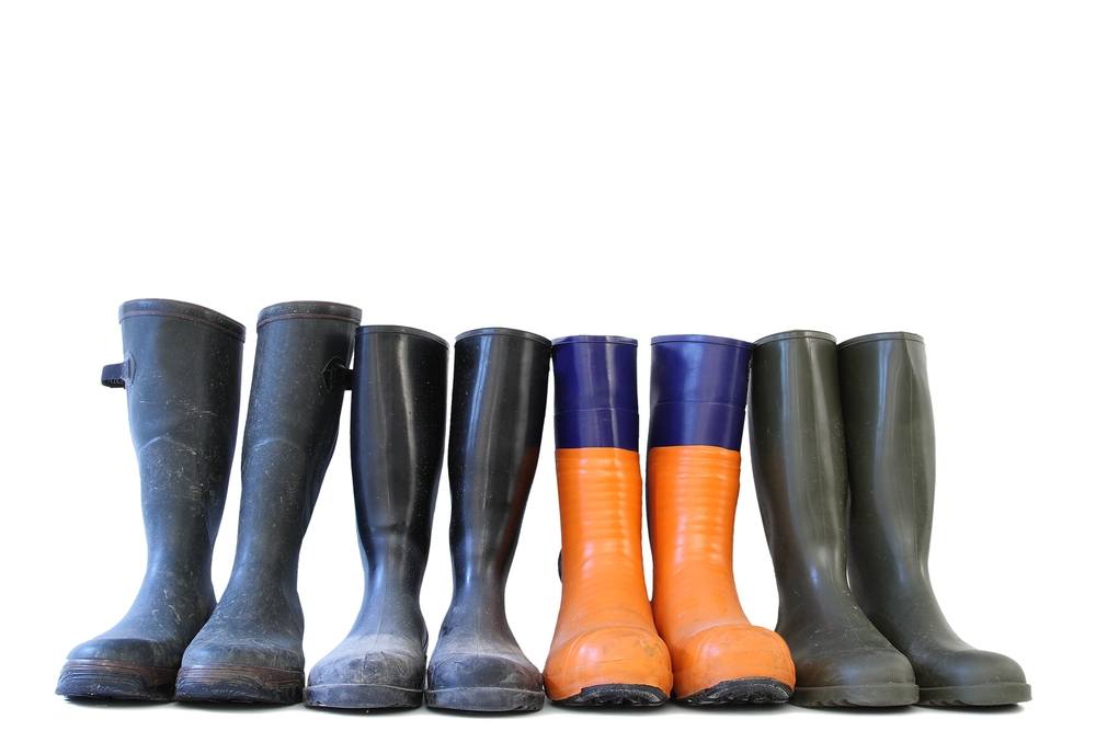 Are there different kinds of rubber boots for different purposes