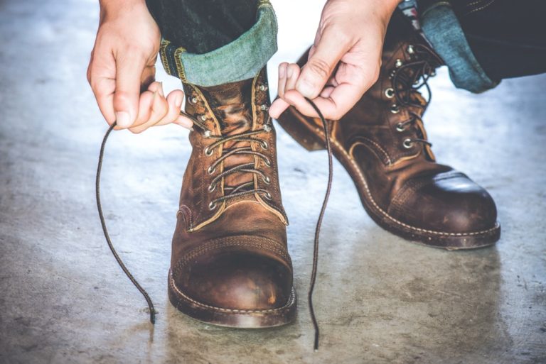softening new leather boots