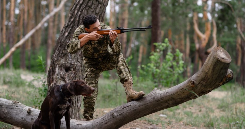 what shooting position is commonly used when hunting with a shotgun?